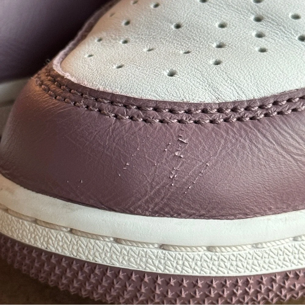 Nike Air Jordan 1 Mid Mauve White FD1437-105 Youth 6.5Y Women’s 8 Sneakers